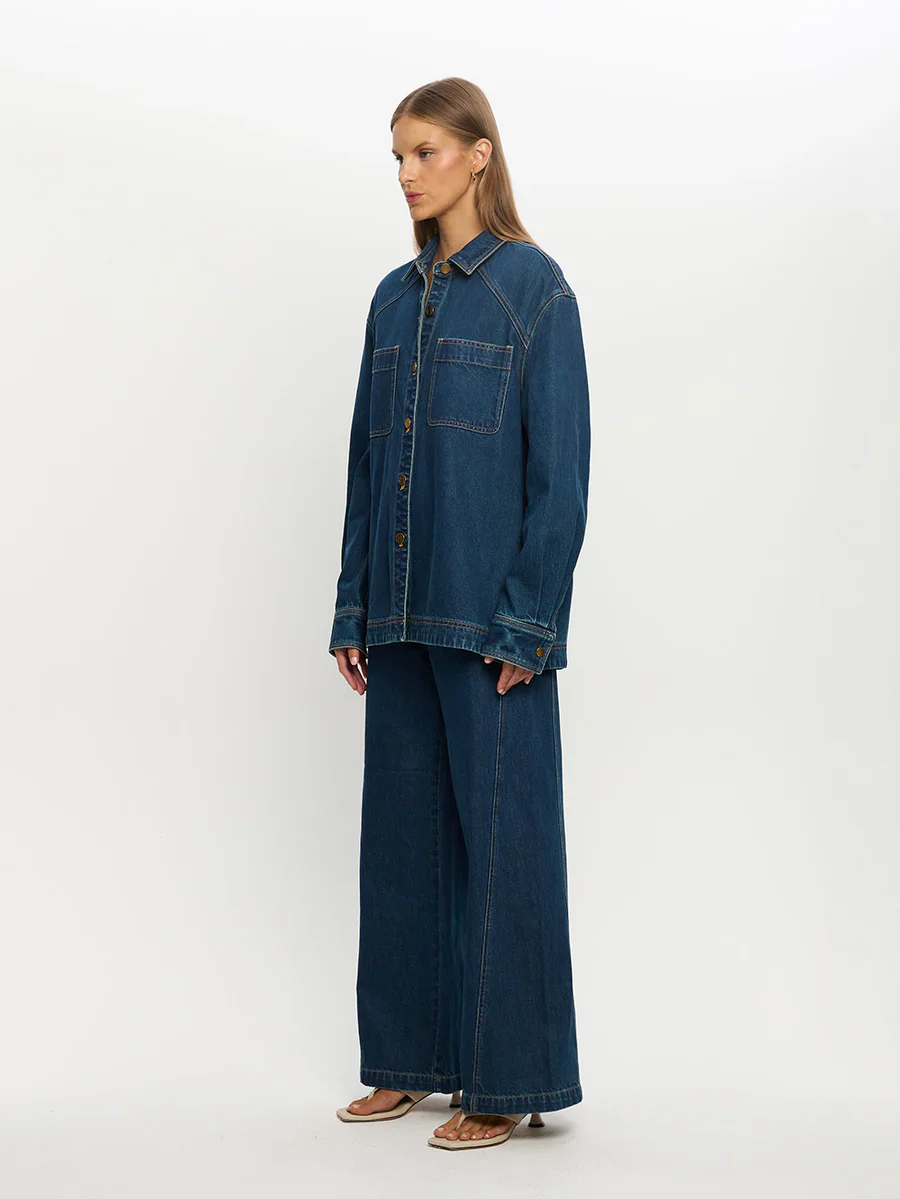 KIVARI - EVIE DENIM SHIRT - Image 6
