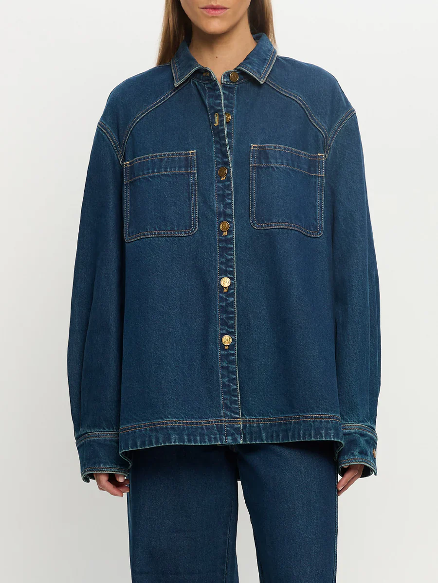 KIVARI - EVIE DENIM SHIRT - Image 7