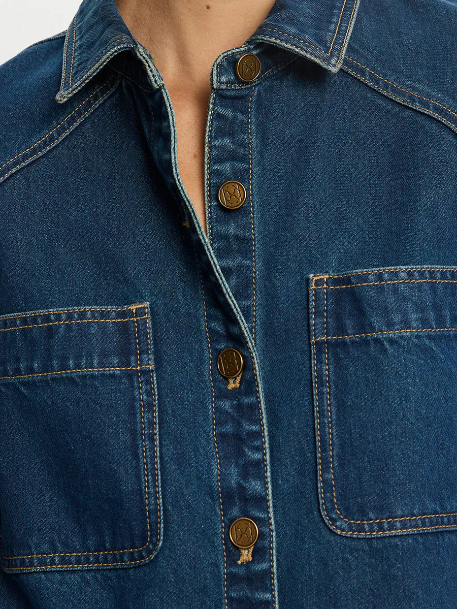 KIVARI - EVIE DENIM SHIRT - Image 8