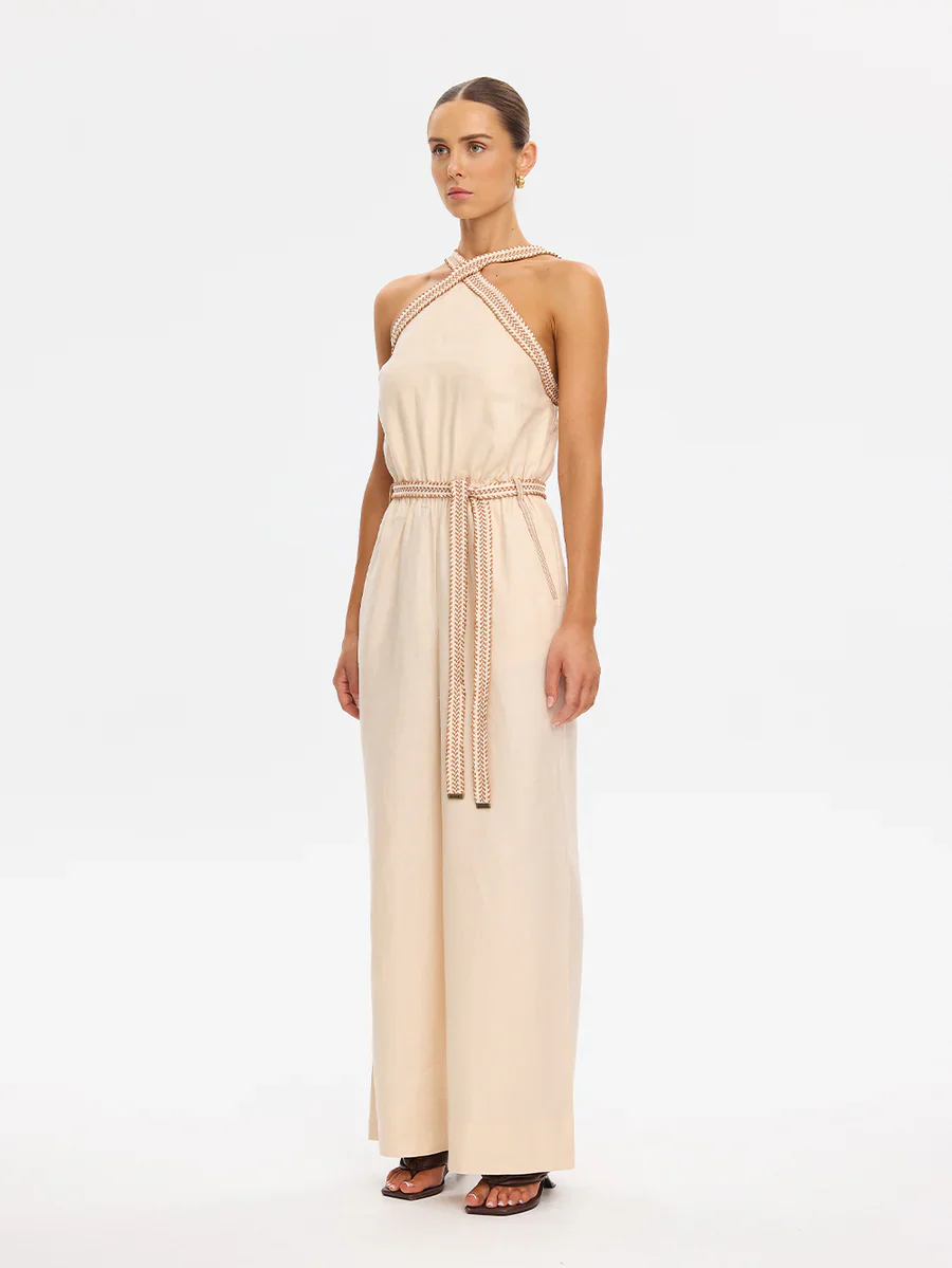 KIVARI - FREYA JUMPSUIT (CREAM) - Image 4