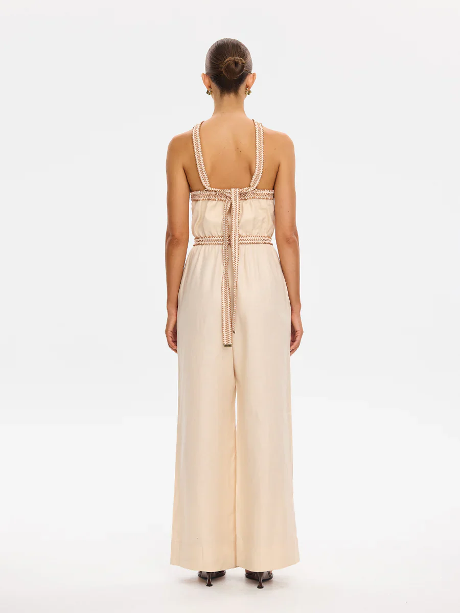 KIVARI - FREYA JUMPSUIT (CREAM) - Image 5
