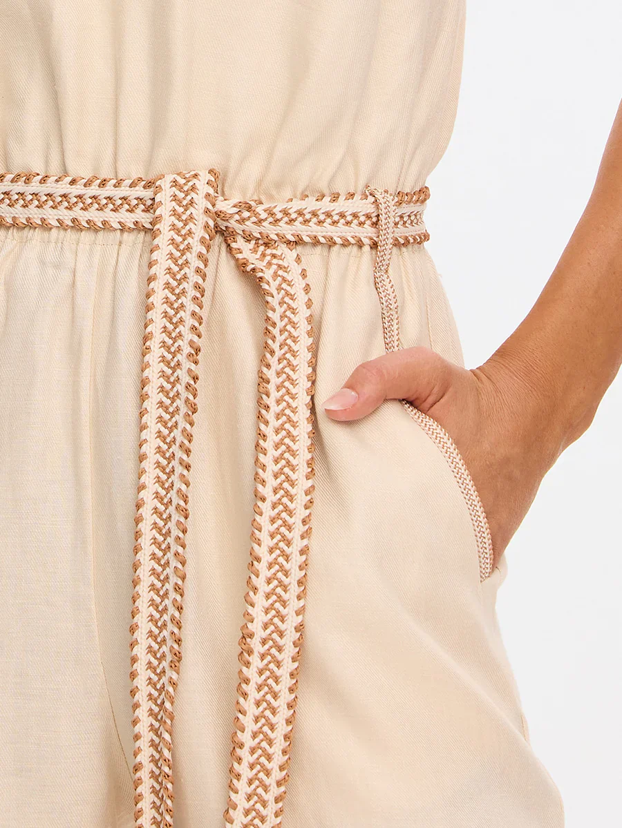 KIVARI - FREYA JUMPSUIT (CREAM) - Image 7