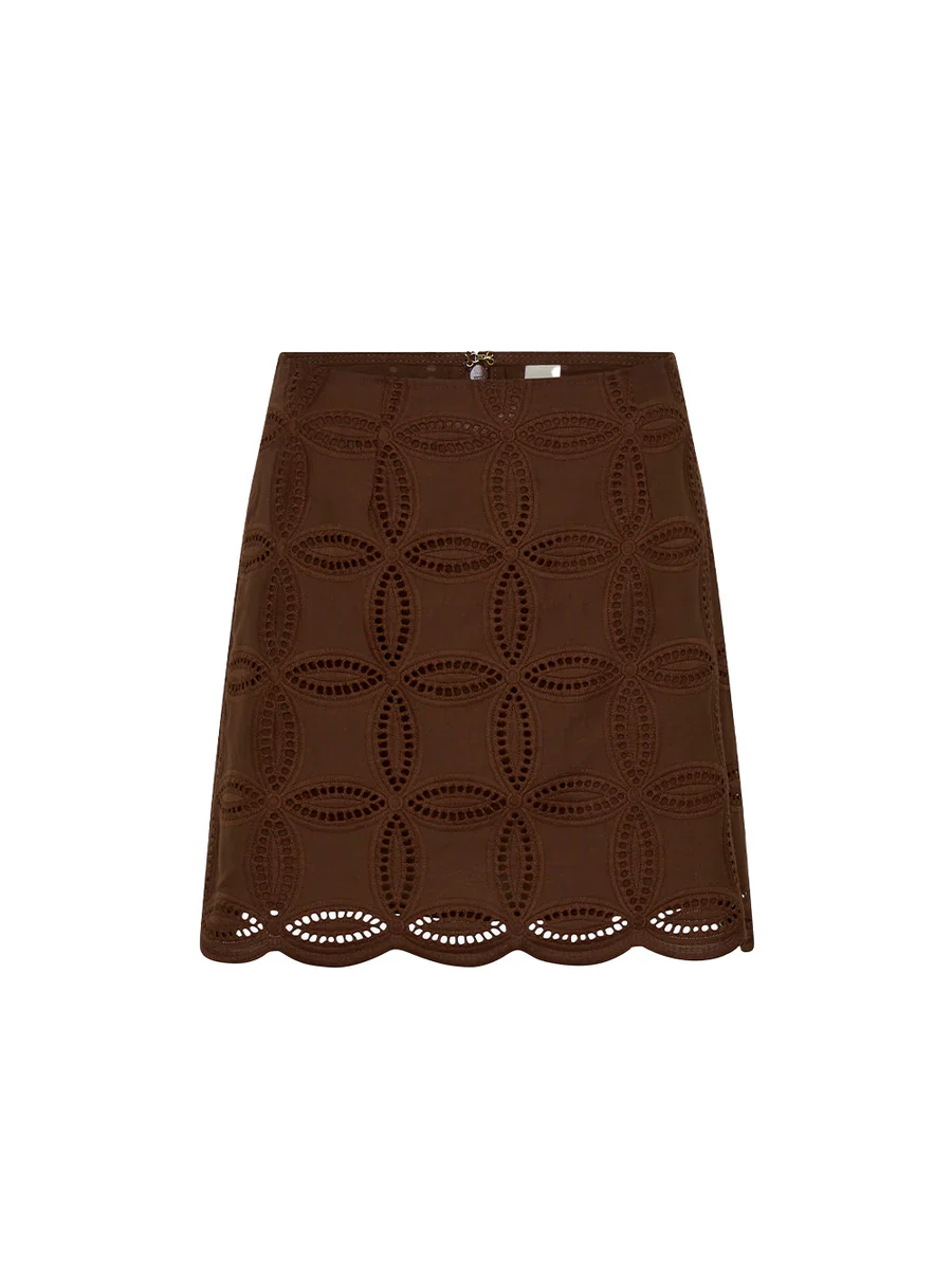 KIVARI - RIO SKIRT (MOCHA)