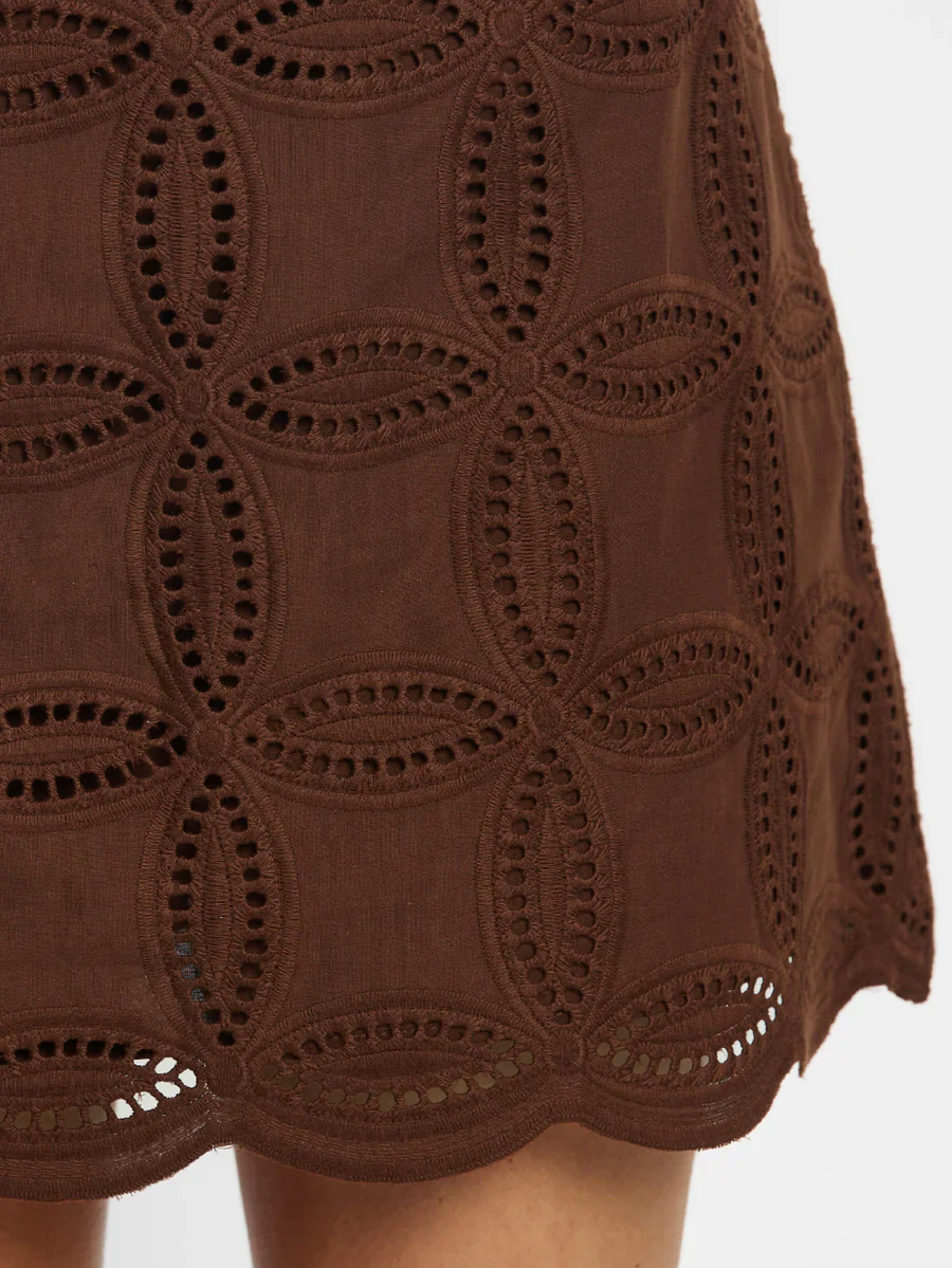 KIVARI - RIO SKIRT (MOCHA) - Image 8