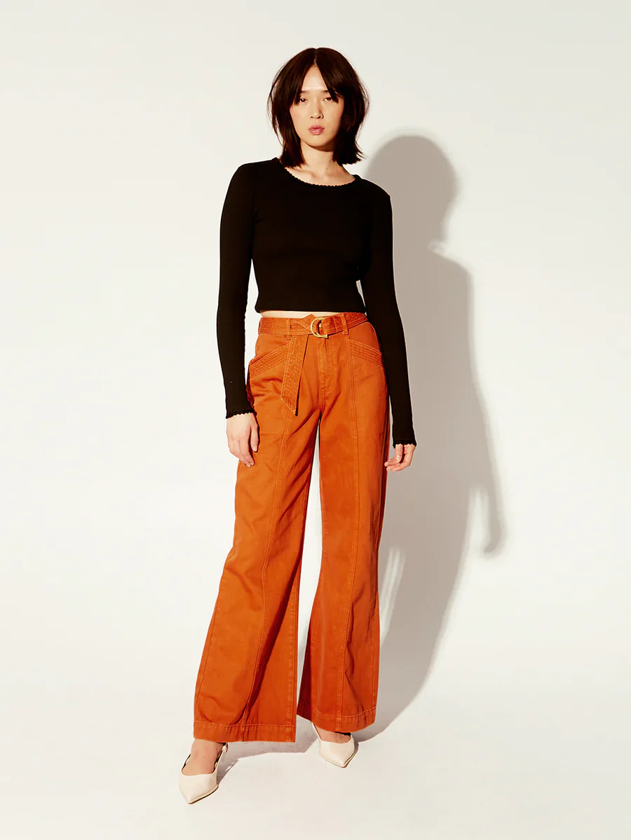 KIVARI - TALLULAH CROP TOP (BLACK) - Image 2