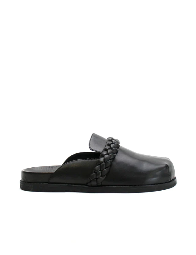LA TRIBE - Aria Braided Clog (Black)