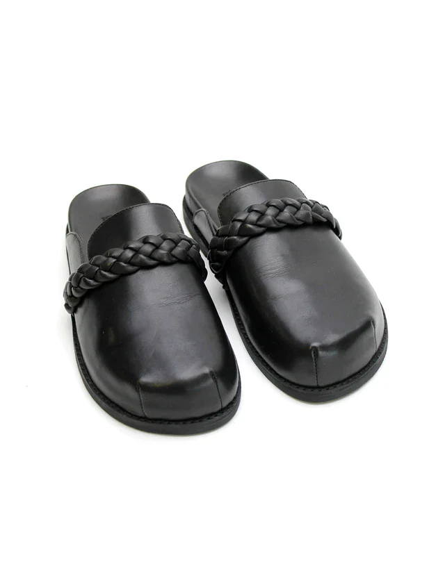 LA TRIBE - Aria Braided Clog (Black) - Image 3