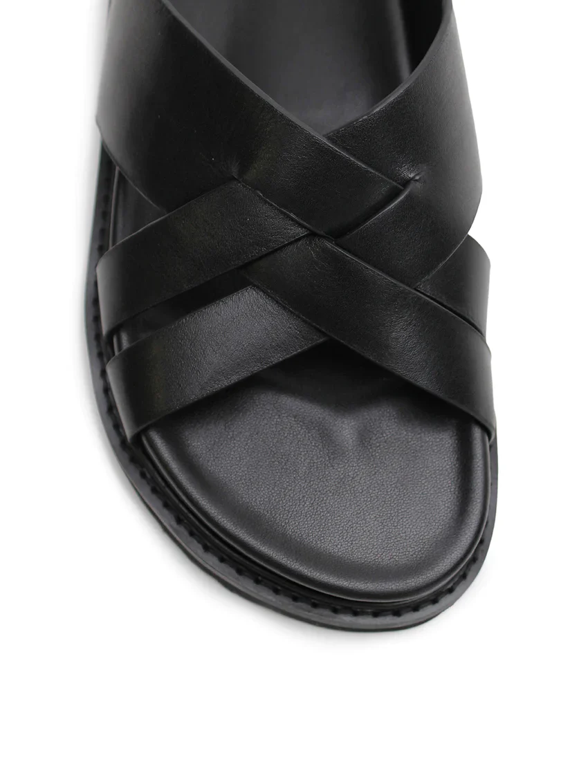 La Tribe - Cross Cut Slide (Black) - Image 5