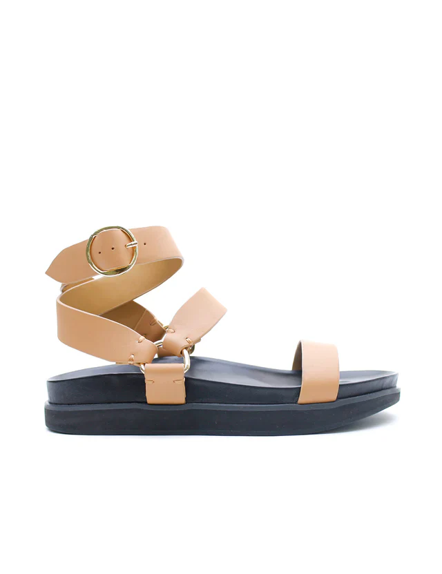 LA TRIBE - Platform Sandal (Light Tan)