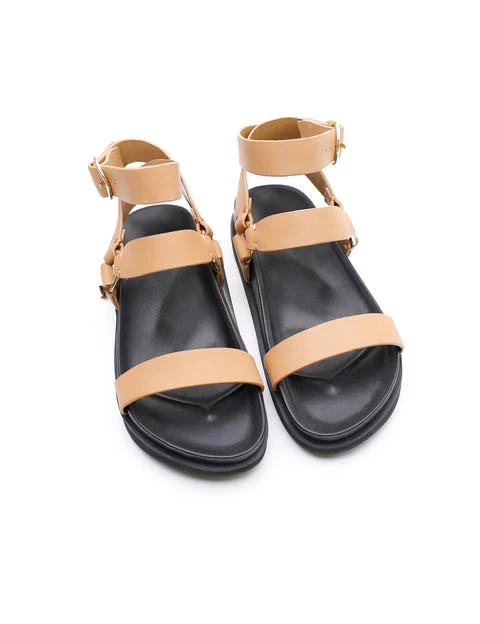 LA TRIBE - Platform Sandal (Light Tan) - Image 2