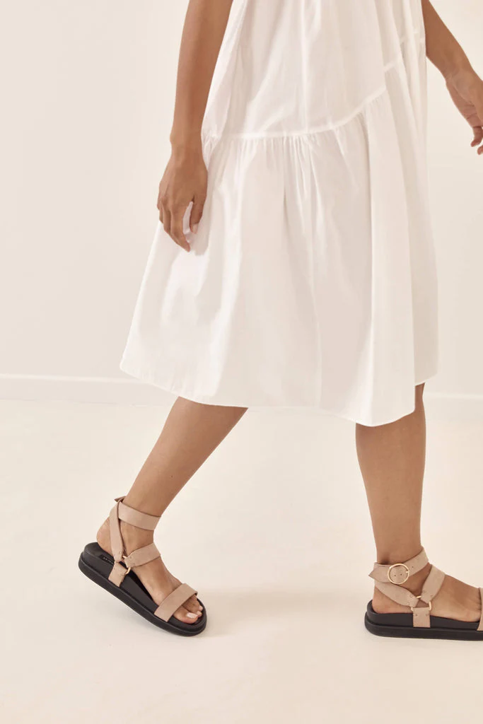 LA TRIBE - Platform Sandal (Taupe) - Image 5