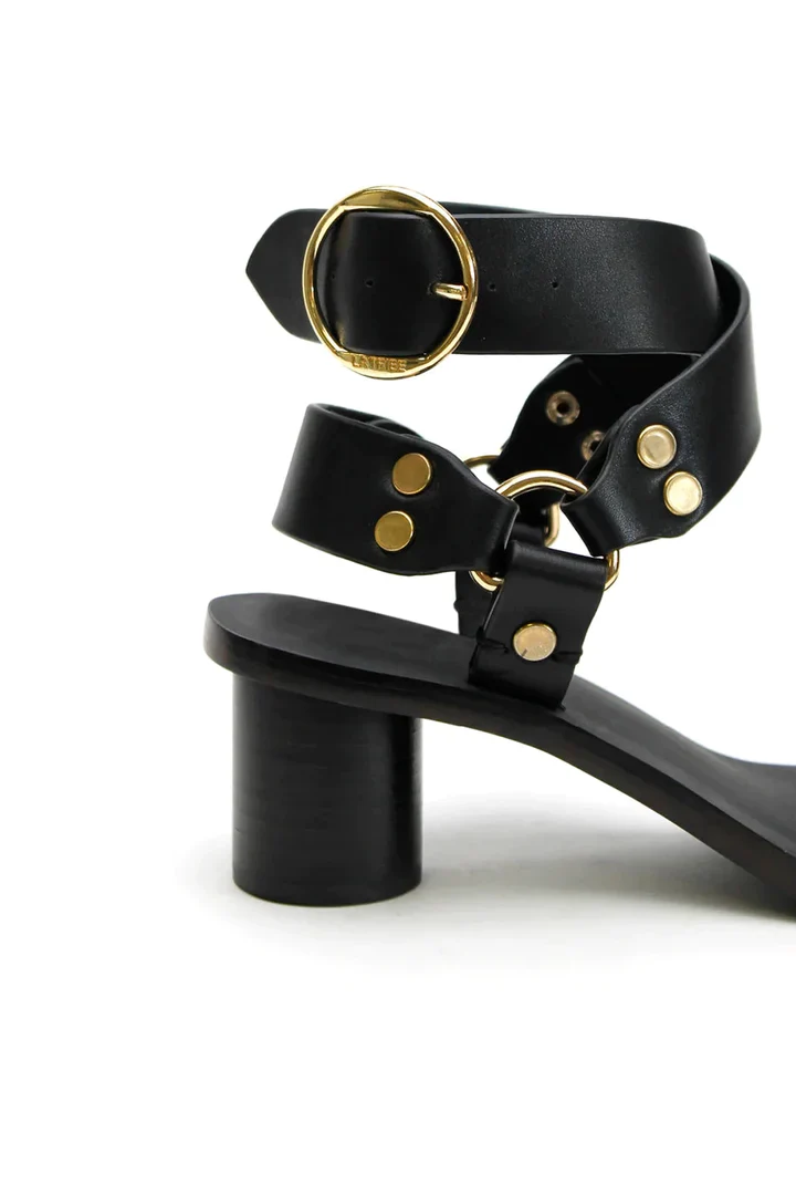 LA TRIBE - STUDDED HEEL (Black) - Image 3
