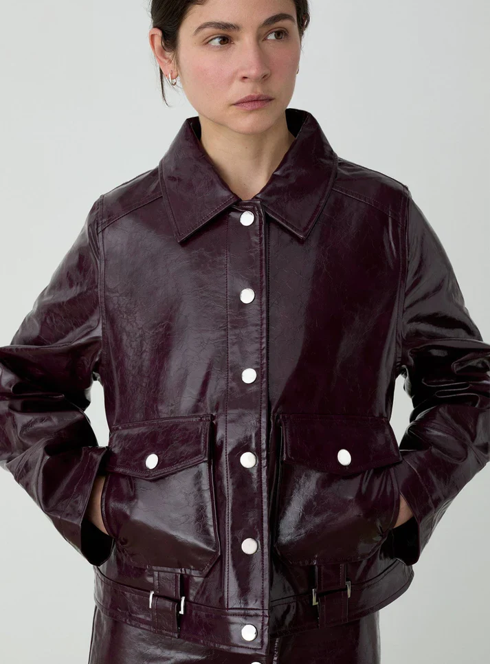 LAAGAM - BRUNA PLUM JACKET - Image 5