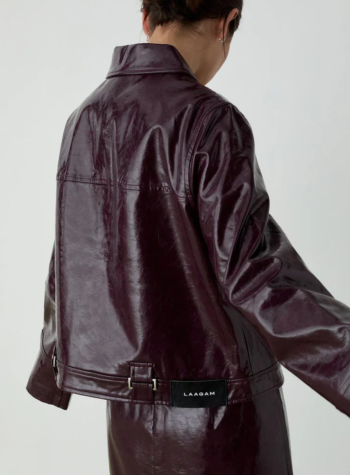 LAAGAM - BRUNA PLUM JACKET - Image 6