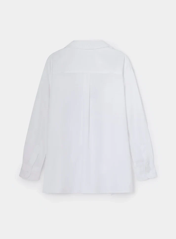 LAAGAM - NO BOYFRIEND SHIRT (WHITE) - Image 7