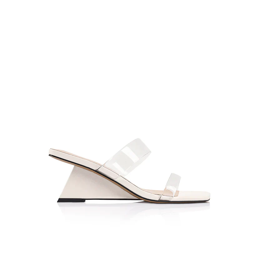 LANA WILKINSON - BAMBI WEDGE (IVORY)