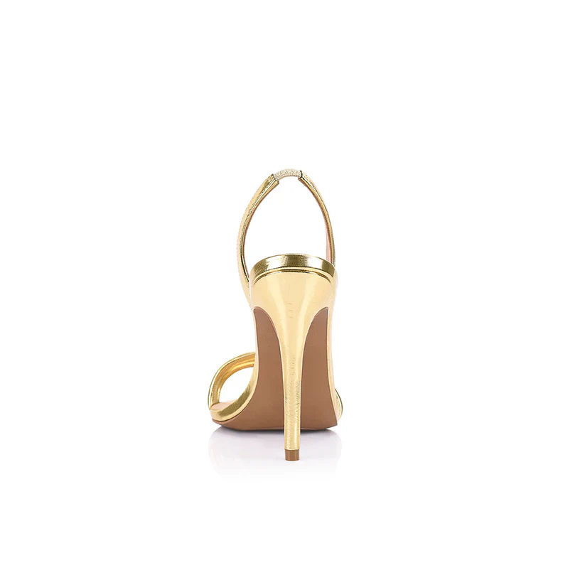 LANA WILKINSON - CAMILLE SANDAL (GOLD METALLIC LEATHER) - Image 4