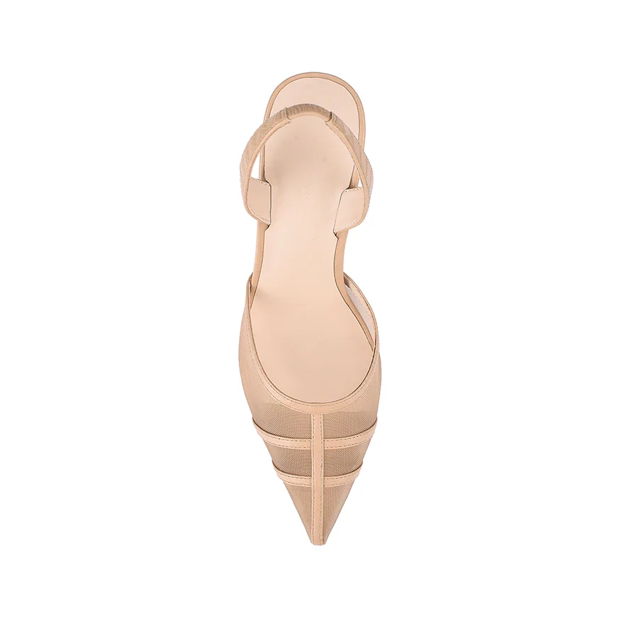 LANA WILKINSON - JADE (BEIGE LIZARD) - Image 3