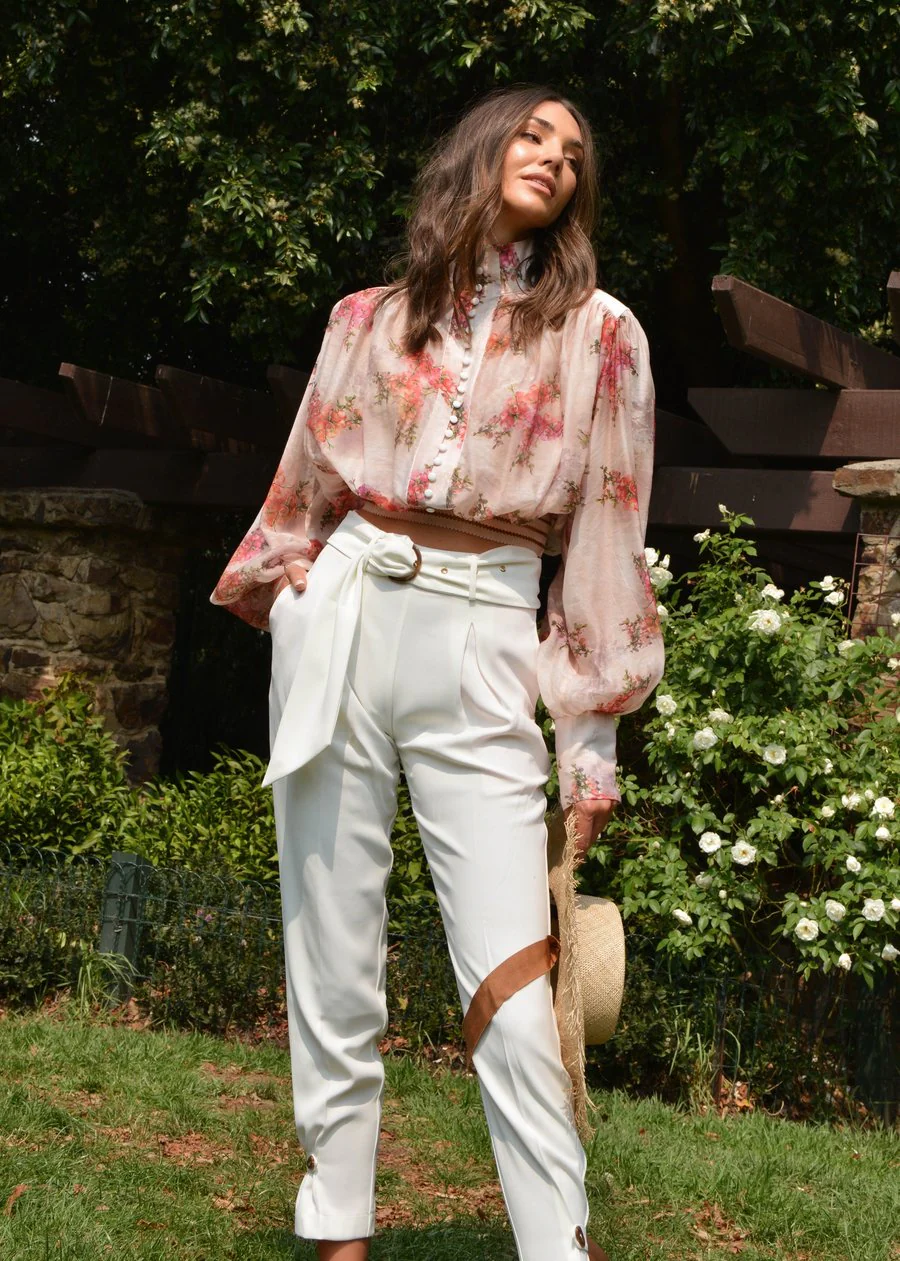 MACKENZIE MODE - Shooting Stars Pants (Winter White) - Image 5