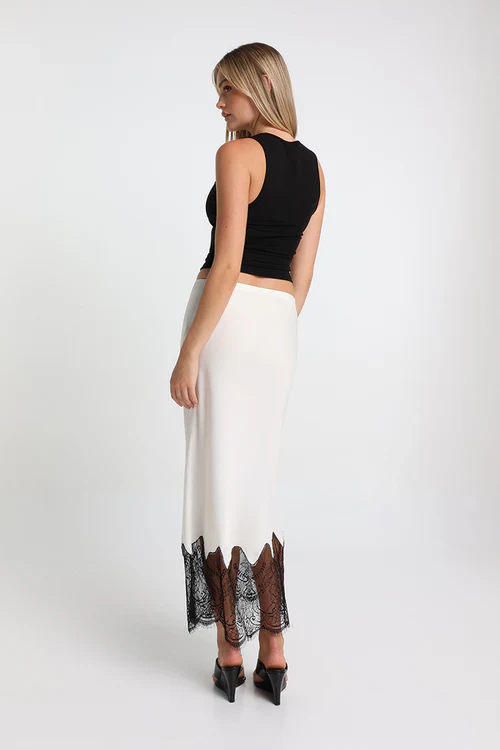 MADISON THE LABEL - LUELLA SKIRT (CLOUD) - Image 4