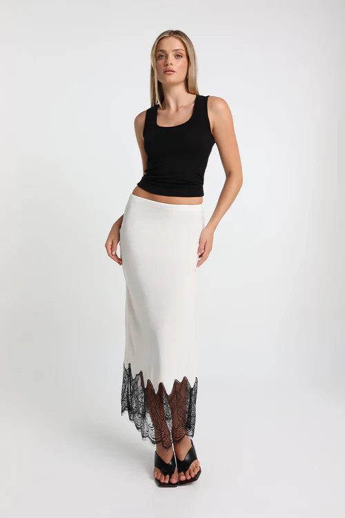 MADISON THE LABEL - LUELLA SKIRT (CLOUD) - Image 5