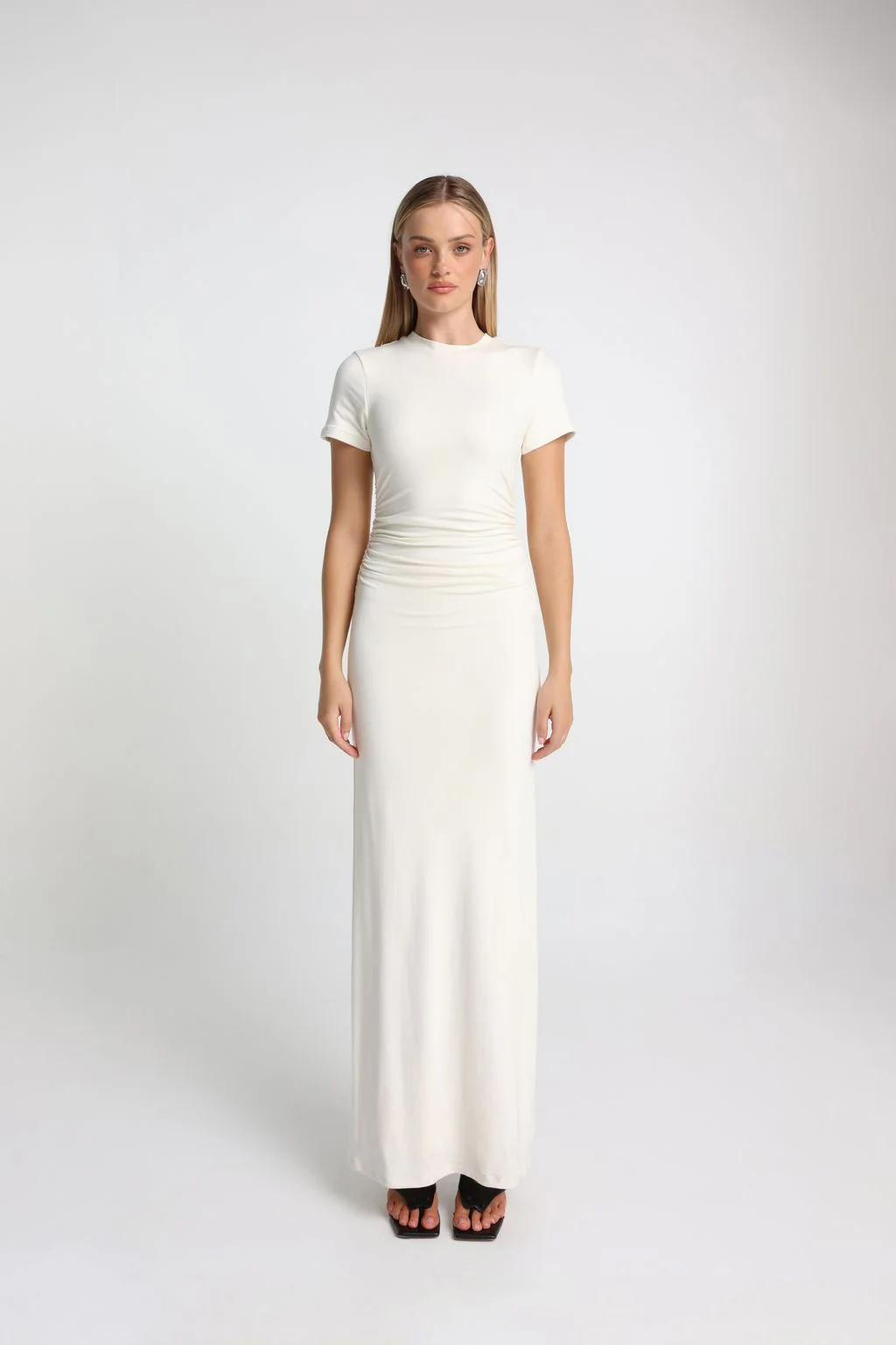 MADISON THE LABEL - PALMER MAXI DRESS (MILK) - Image 3
