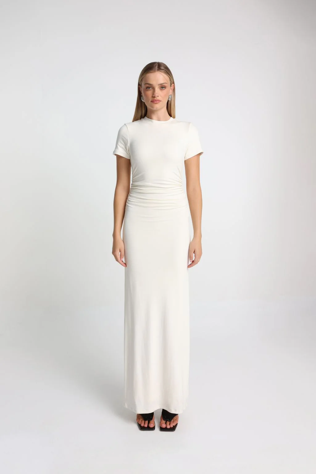 MADISON THE LABEL - PALMER MAXI DRESS (MILK) - Image 5
