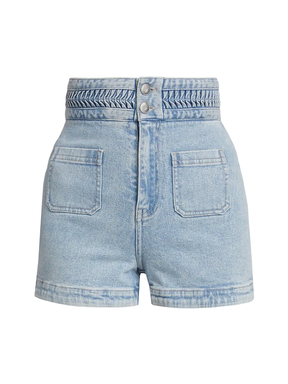MAGALI PASCAL - Birkin Shorts (Light Denim) - Image 4