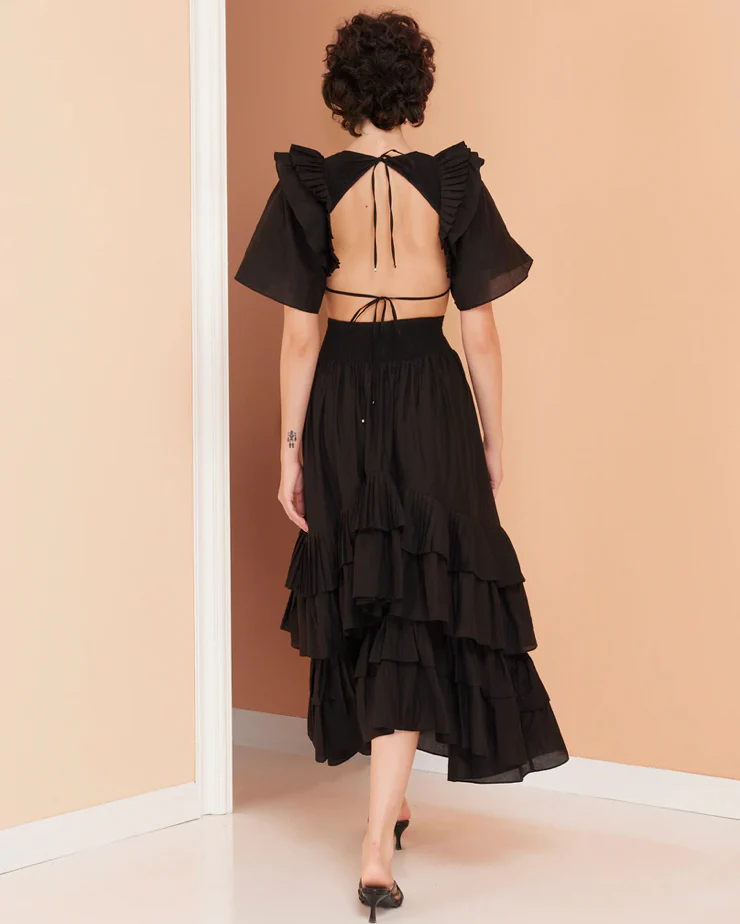 MAGALI PASCAL - Fia Dress (Black) - Image 2