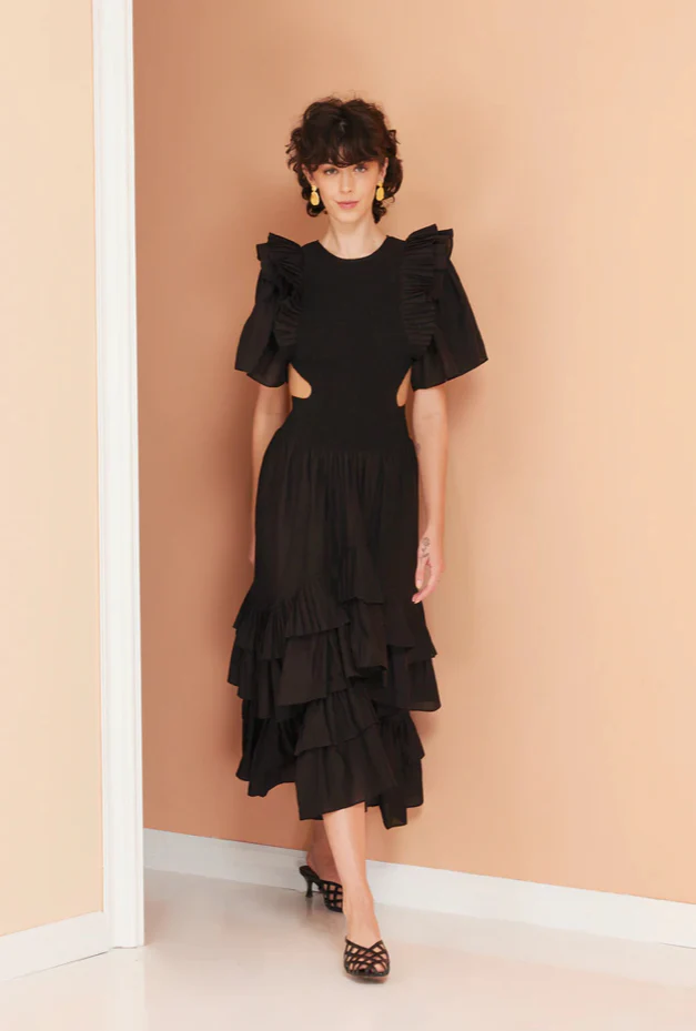 MAGALI PASCAL - Fia Dress (Black) - Image 3