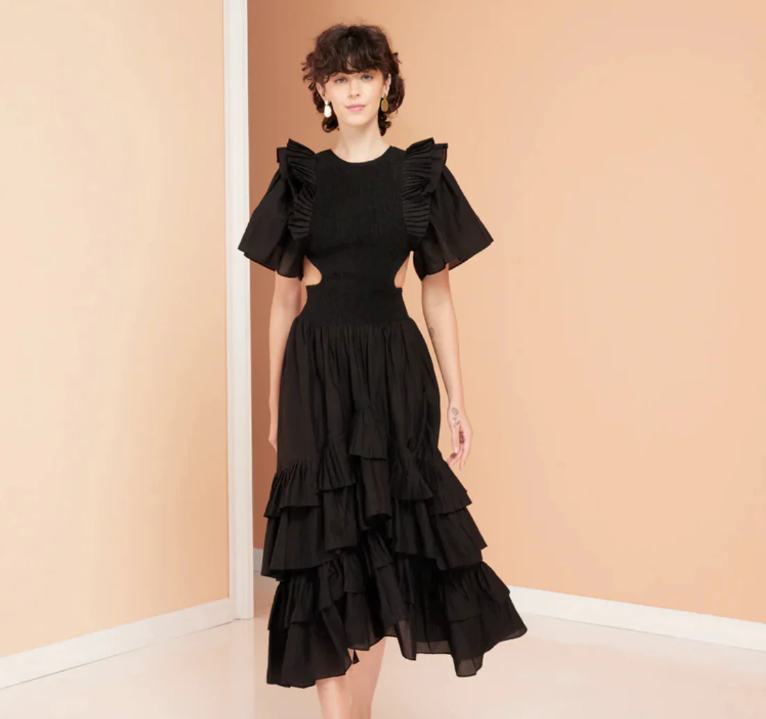 MAGALI PASCAL - Fia Dress (Black) - Image 4