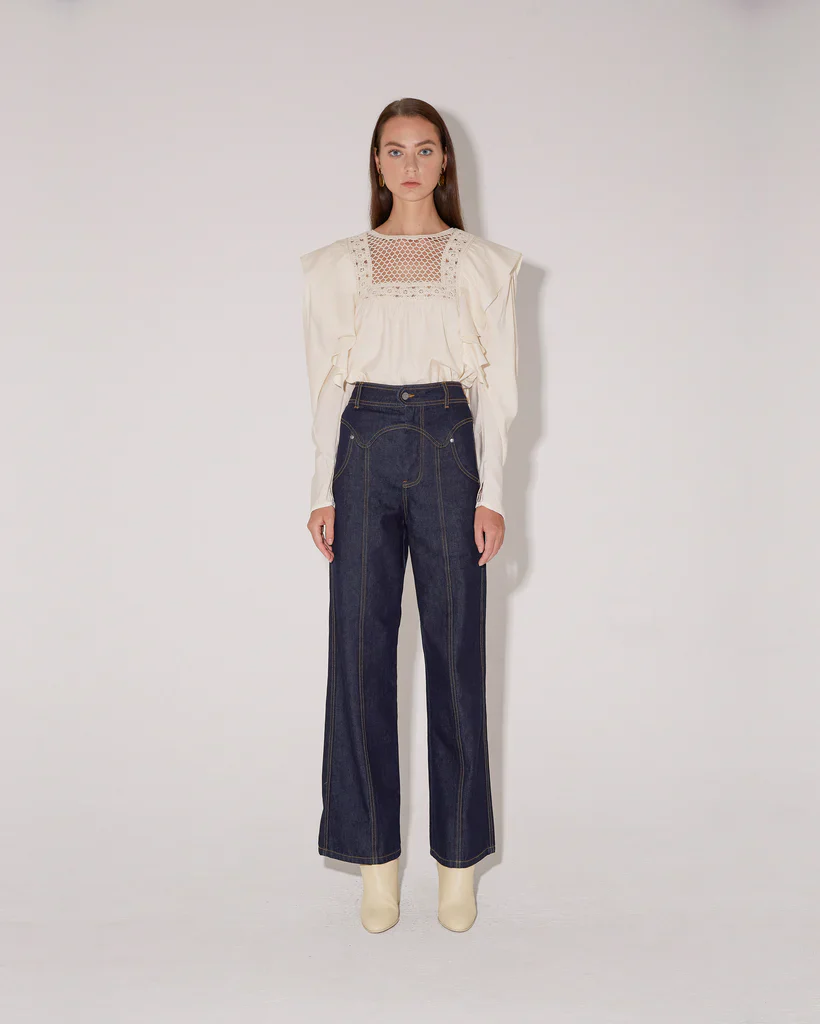 MAGALI PASCAL - Flora Top (Ivory) - Image 2