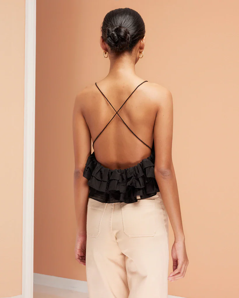 MAGALI PASCAL - Isla Top (Black) - Image 3