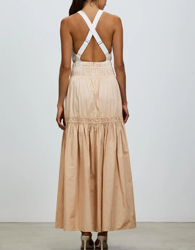 MAGALI PASCAL - Kirana Maxi Dress (Sunset Peach) - Image 2