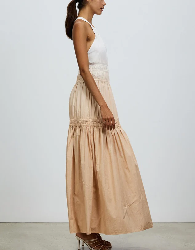 MAGALI PASCAL - Kirana Maxi Dress (Sunset Peach) - Image 4