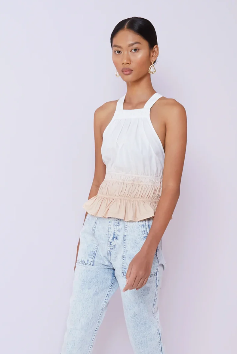 MAGALI PASCAL - Kirana Top (Sunset Peach) - Image 3