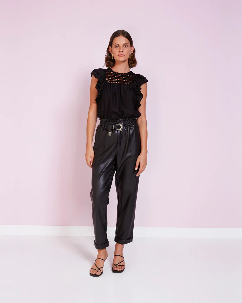 MAGALI PASCAL - Lottie Top (Black) - Image 4
