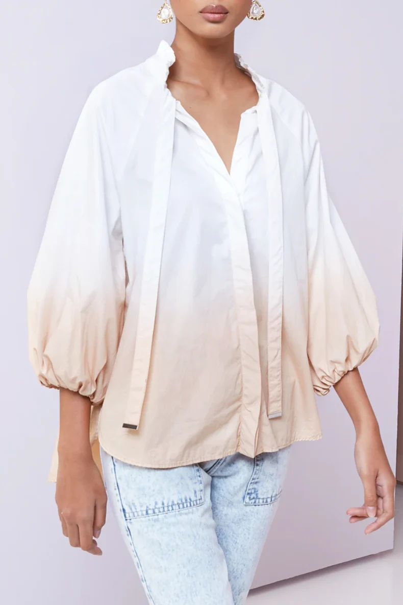 MAGALI PASCAL - Soleil Shirt (Sunset Peach) - Image 4