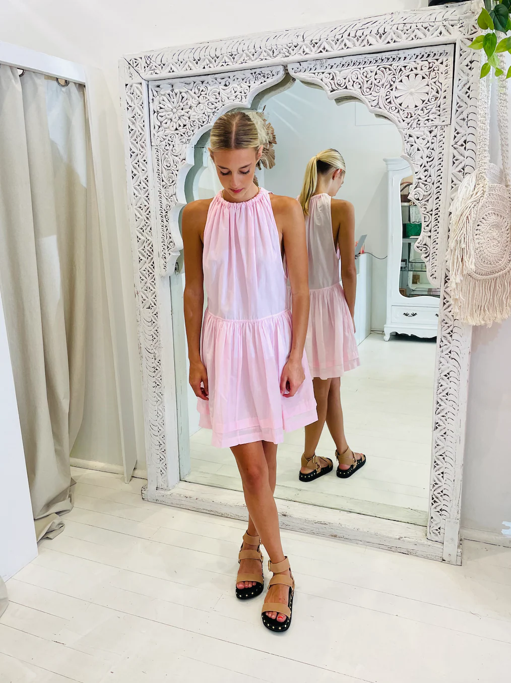 Magali pascal Suzane dress - (petal pink) - Image 4