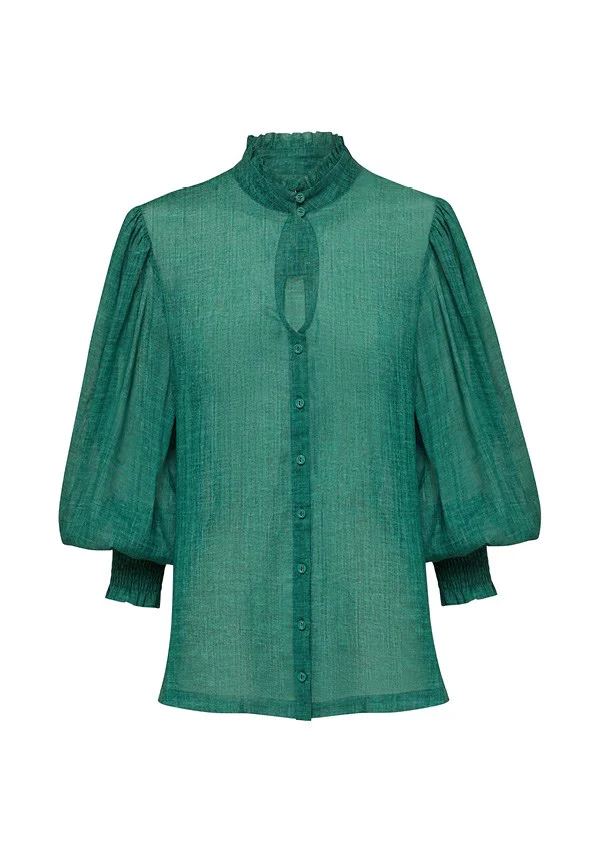 MINISTRY OF STYLE - Enchanted Blouse (Pine)