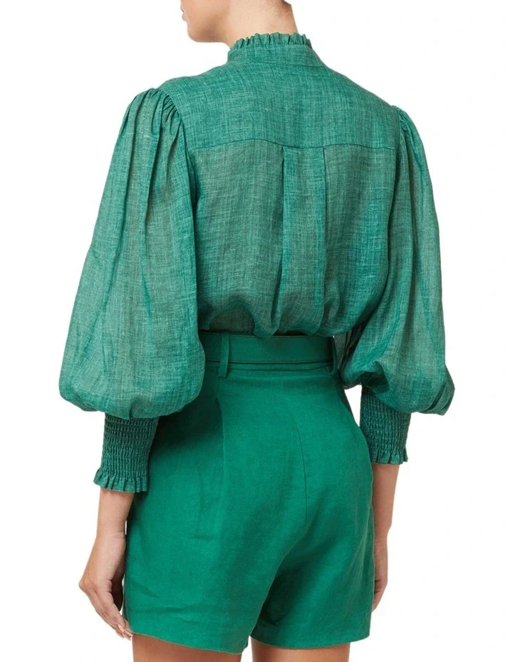MINISTRY OF STYLE - Enchanted Blouse (Pine) - Image 4
