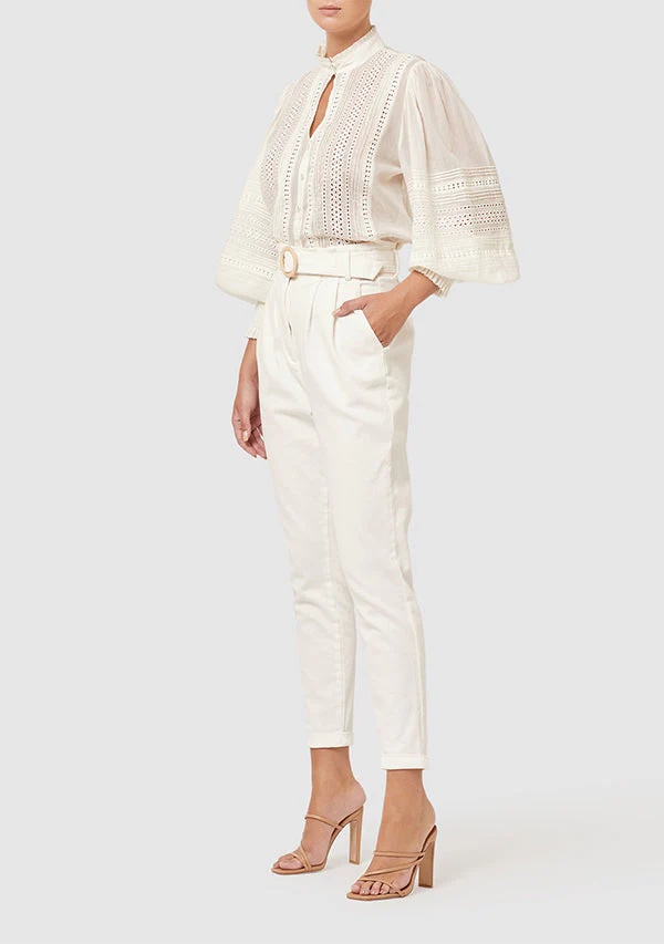 MINISTRY OF STYLE - Mystical Embroidery Blouse (Ivory) - Image 3
