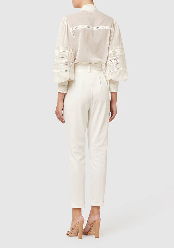 MINISTRY OF STYLE - Mystical Embroidery Blouse (Ivory) - Image 4