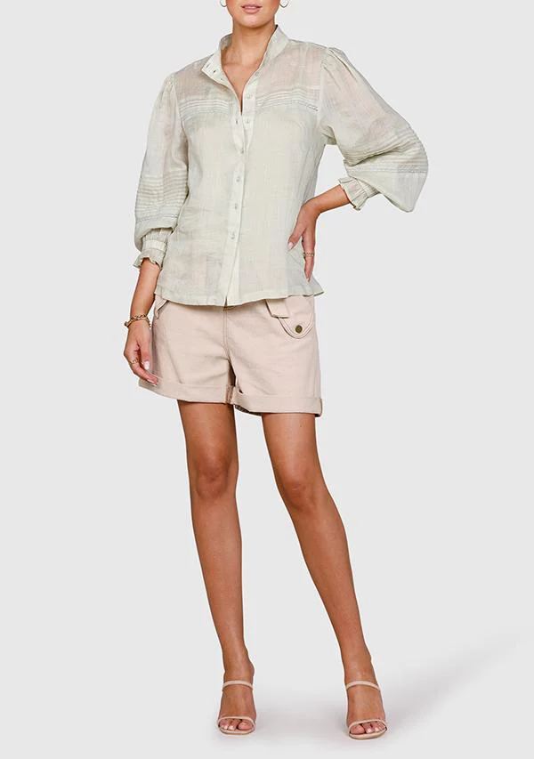 MINISTRY OF STYLE - Soul Wanderer Blouse (Sage) - Image 3