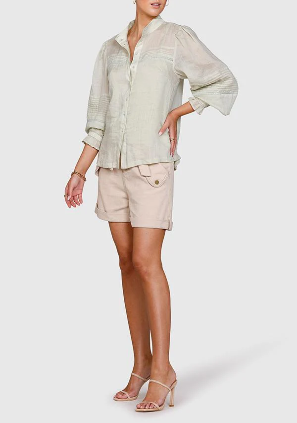 MINISTRY OF STYLE - Soul Wanderer Blouse (Sage) - Image 4