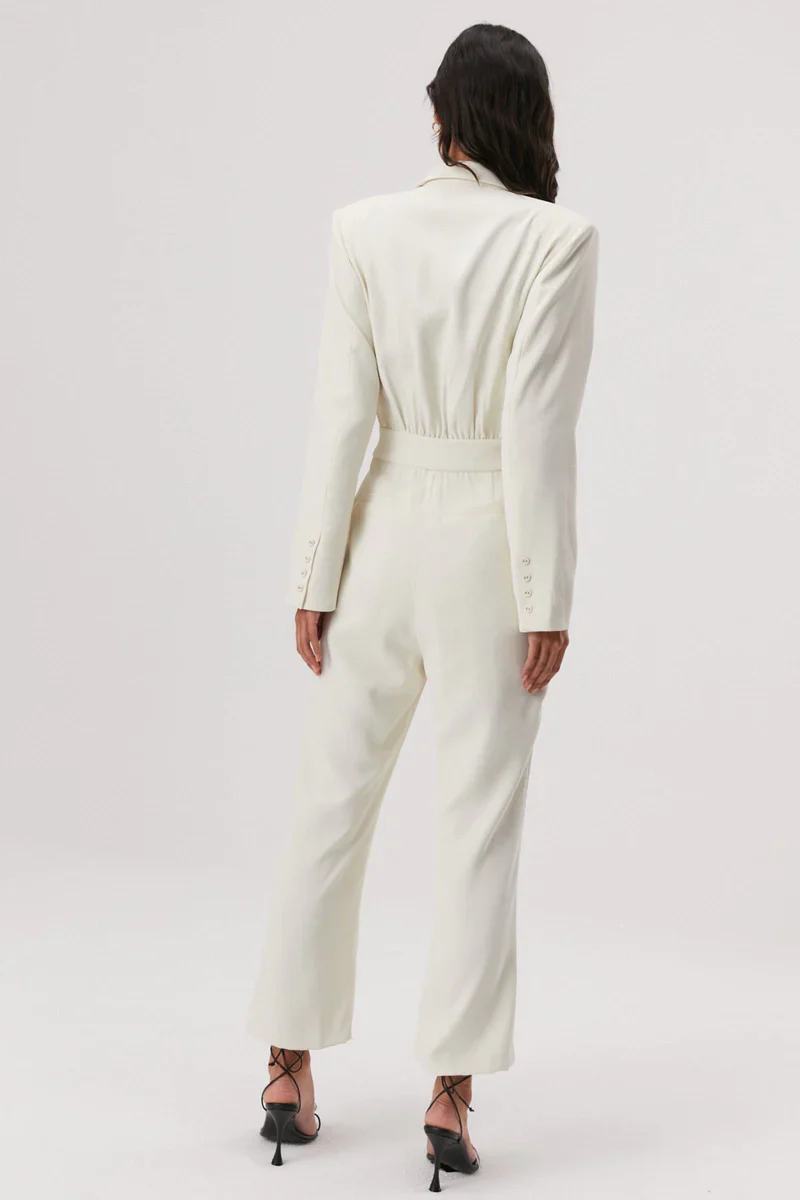 MISHA - CASSIUS JUMPSUIT (ECRU) - Image 2