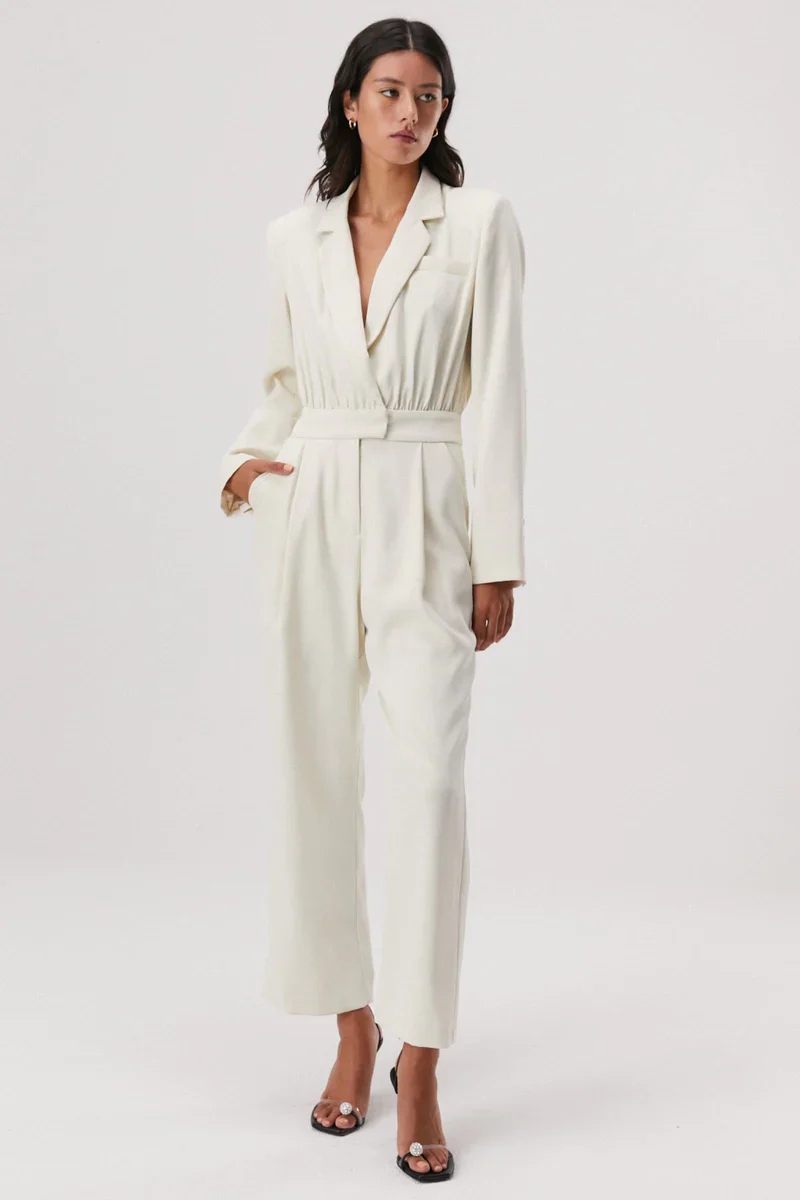 MISHA - CASSIUS JUMPSUIT (ECRU) - Image 3