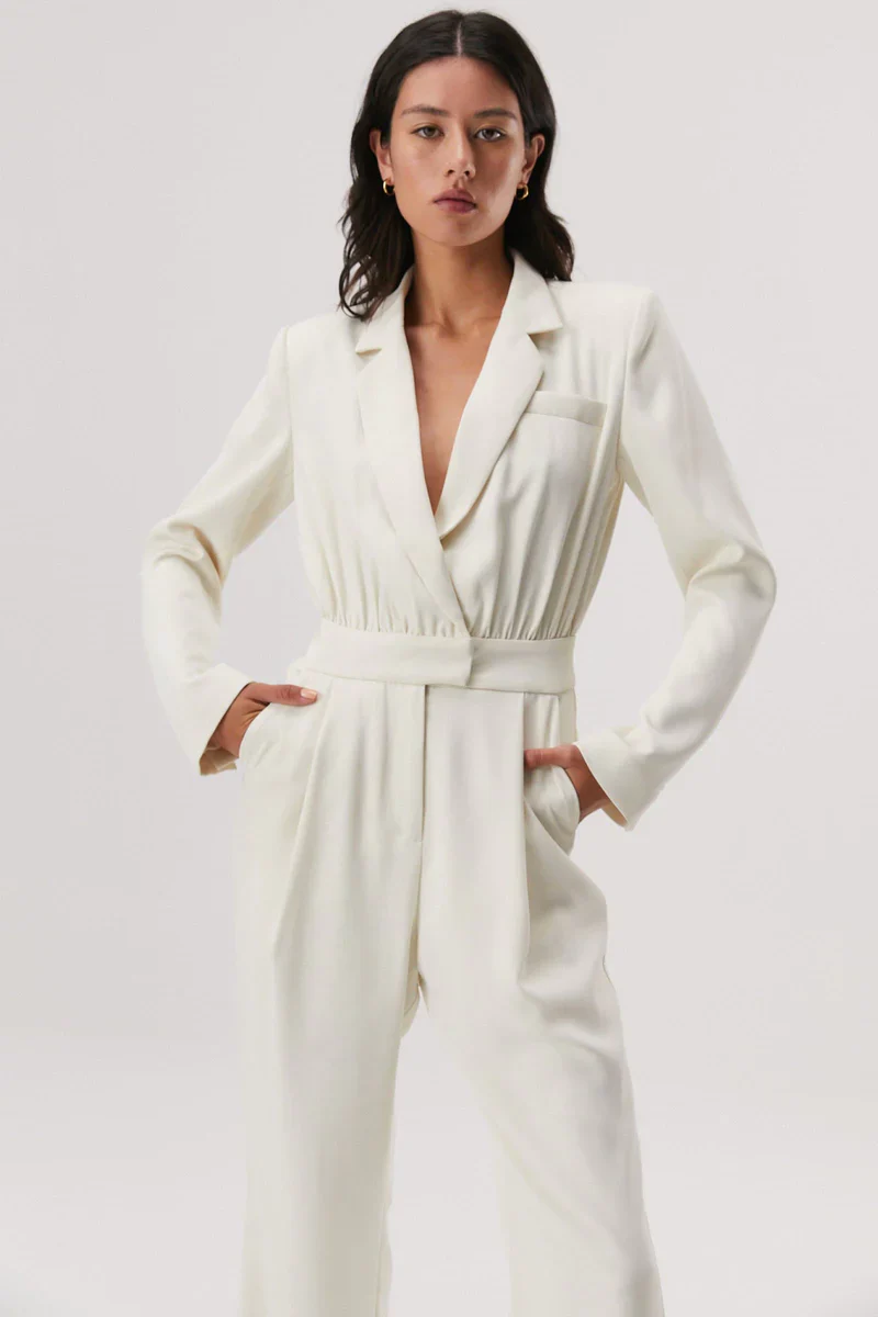MISHA - CASSIUS JUMPSUIT (ECRU) - Image 5