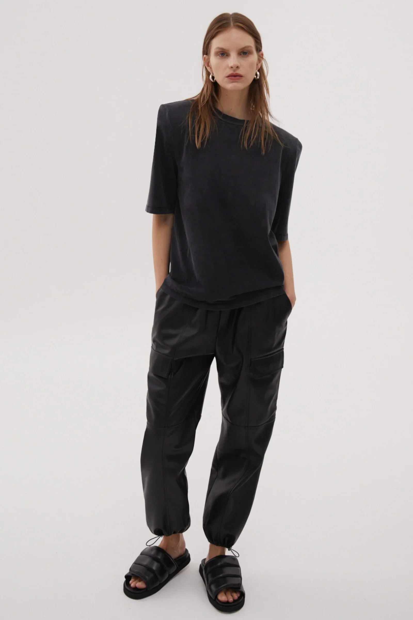MISHA URBAN - KIRBY T-SHIRT (IRON GREY)