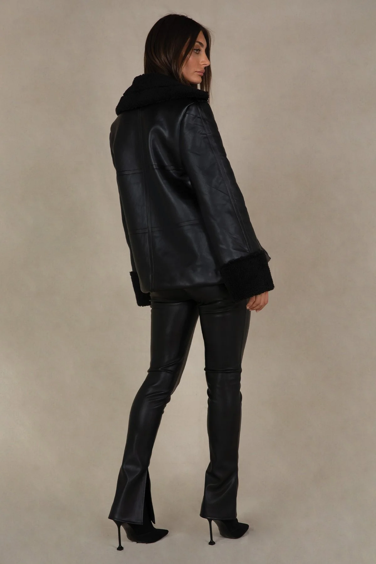 MISHA - SAVALA JACKET (FAUX LEATHER) - Image 3
